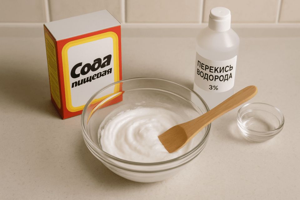 Как вернуть былую чистоту затирки на кухонном фартуке за один час