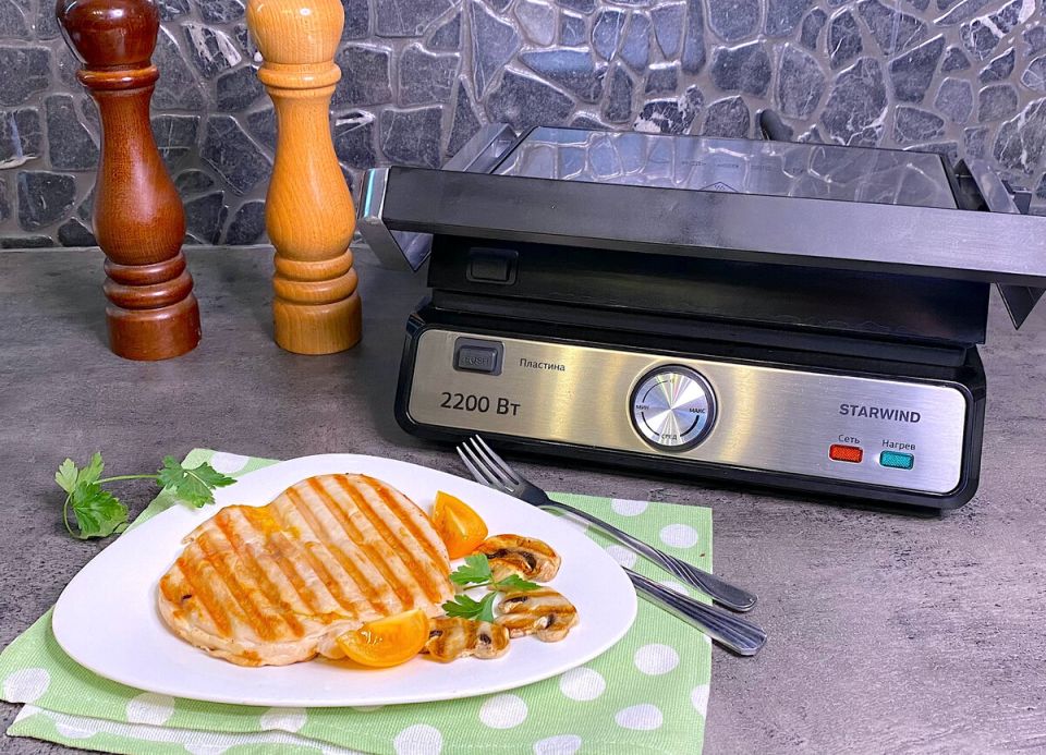 Пора сменить подход к кулинарии: гриль-еда за 10 минут