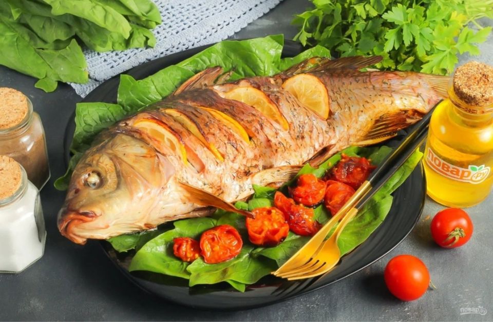 Карп по-царски: простой и изысканный рецепт