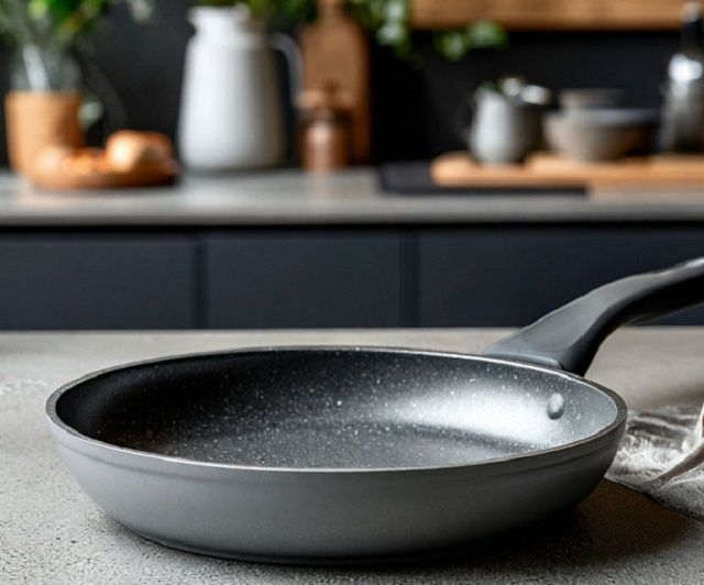 Как безопасно очистить керамическую сковородку от нагара и жира внутри и снаружи