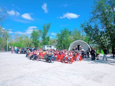 Сегодня в парке отдыха &quot;Коллективный труд&quot; состоялся интересный проект &quot;Кино под открытым небом&quot;, организованный Забайкальской государственной кинокомпанией!