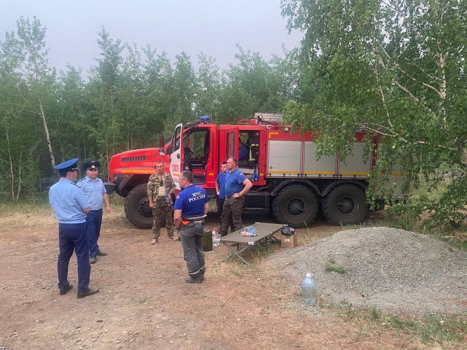В Забайкалье прокуратура контролирует пожароопасную ситуацию в пригороде Читы