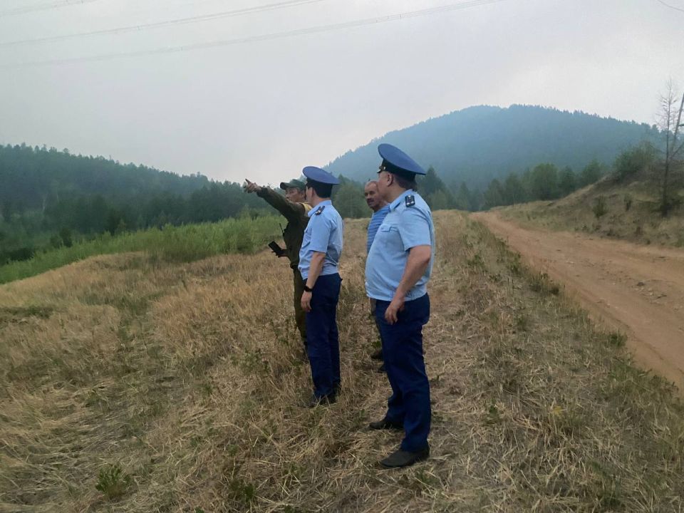 В Забайкалье прокуратура контролирует пожароопасную ситуацию в пригороде Читы
