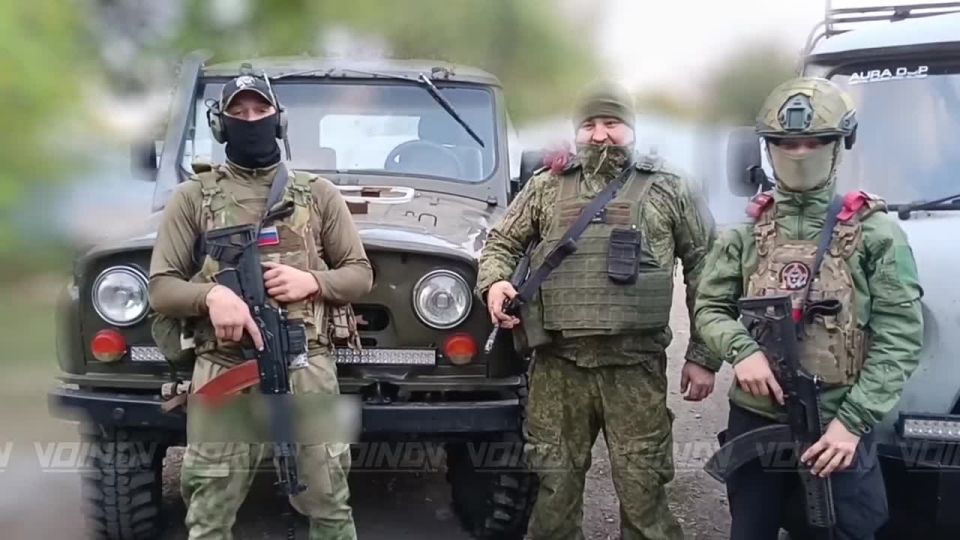 Воины из 189 мотострелкового полка группировки войск "Восток" благодарят дядю Вову из Читы и группу "Твори добро"