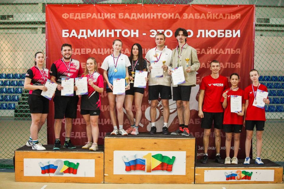 Командный Чемпионат Забайкальского края по бадминтону