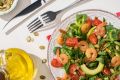Салат с грейпфрутом и креветками: вкус и здоровье в одной тарелке