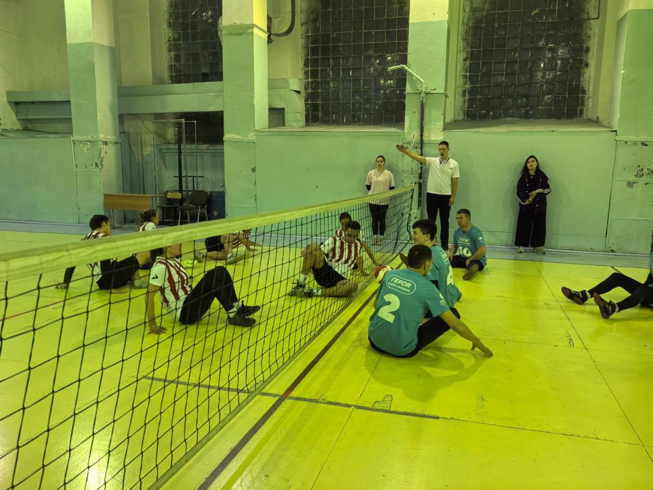 Игровая встреча по волейболу прошла в рамках форума «Народ и армия едины»