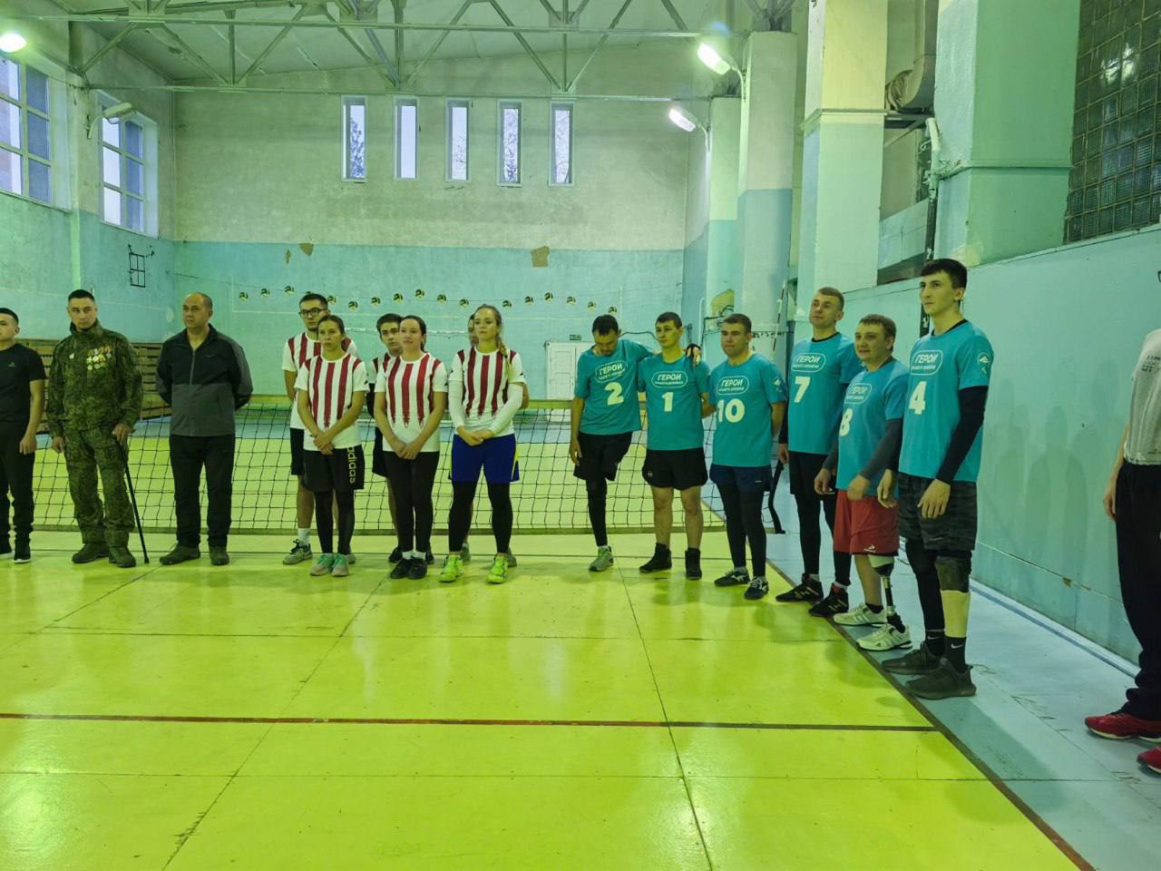Игровая встреча по волейболу прошла в рамках форума «Народ и армия едины» Игровая встреча по волейболу прошла в рамках форума «Народ и армия едины»