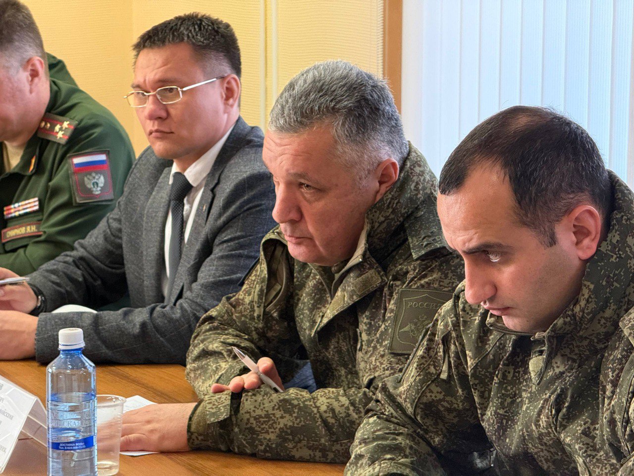 Генерал-лейтенант Роман Греков работает Борзе