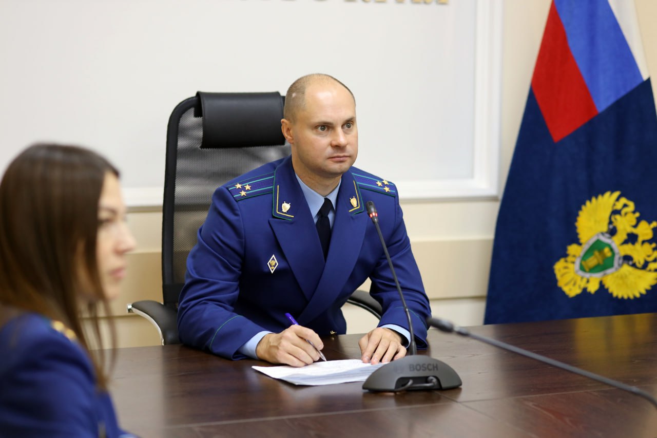 Сегодня первый заместитель прокурора Забайкальского края Станислав Немцов в режиме видеоконференцсвязи провел личный прием жителей Тунгокоченского муниципального округа Сегодня первый заместитель прокурора Забайкальского края Станислав Немцов в режиме видеоконференцсвязи провел личный прием жителей Тунгокоченского муниципального округа