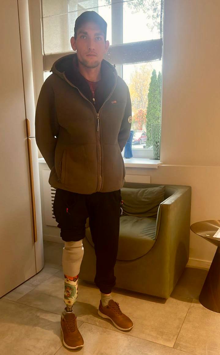 Ветеран СВО из Забайкалья получил высокотехнологичный спортивный протез