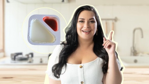 Вот как надо открывать творожки с отдельной начинкой: вы всегда делали неправильно