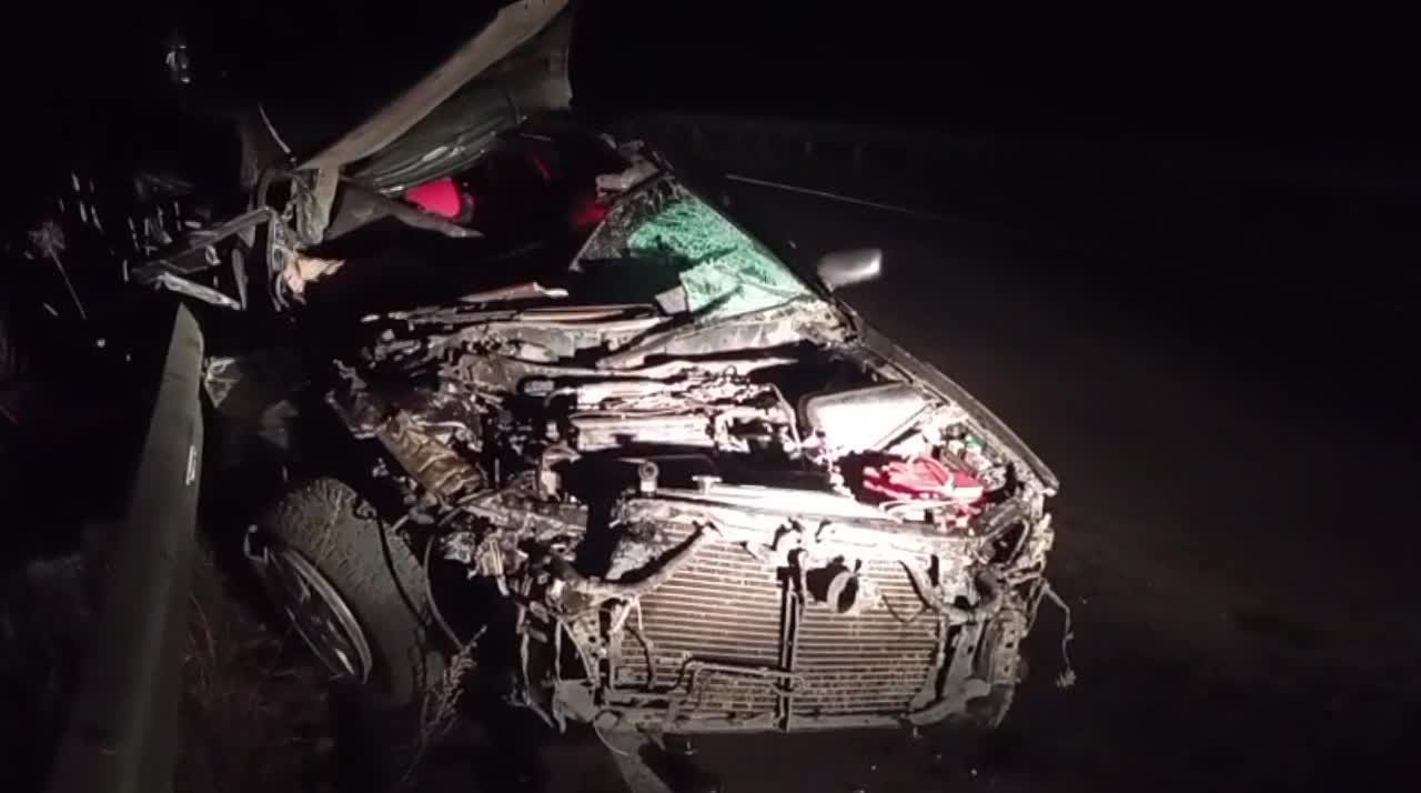 30 октября в вечернее время на РАД "Краснокаменск-Мациевская", 35 км по предварительным данным произошло столкновение двух транспортных средств "Тойота Камри" и "Мазда Титан"