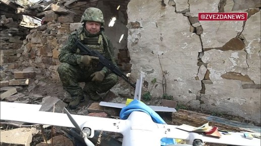 Украинские боевики пытались угнать трактор у местных жителей в Вишневом, а еще разграбили их запасы еды