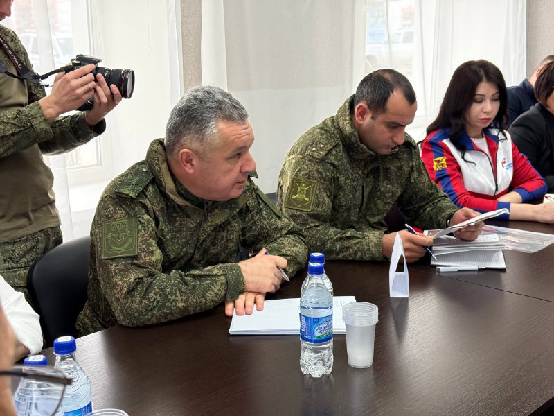 Генерал-лейтенант Роман Греков работает Приаргунске Генерал-лейтенант Роман Греков работает Приаргунске