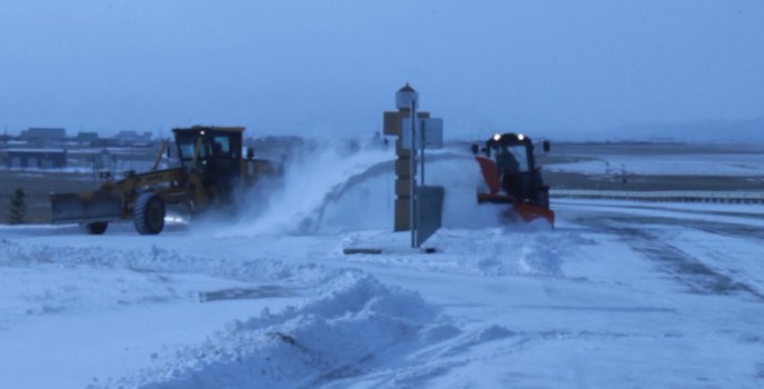 На федеральной автодороге «Амур» затруднено движение грузового транспорта
