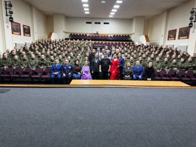 Ветеранская организация прокуратуры Забайкалья в преддверии Дня народного единства провела творческий вечер для солдат-срочников