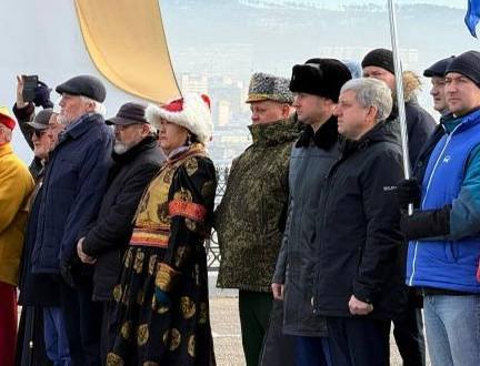 В День народного единства прокуратура Забайкальского края приняла участие в церемониале полуденного выстрела