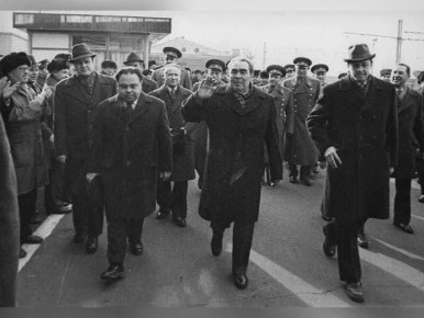 #ЗабВО90: В 1978 году Читу посетил Генеральный секретарь ЦК КПСС Леонид Ильич Брежнев, здесь он ранее проходил службу и получил звание лейтенанта