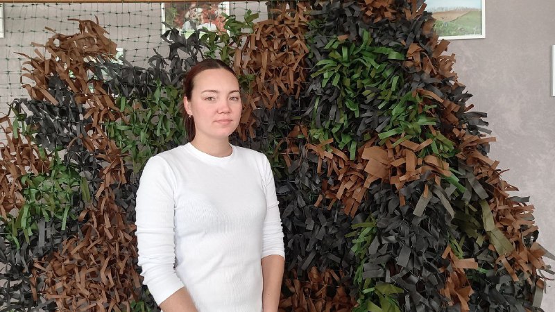 «Мысль о том, что маскировочная сеть может спасти чью-то жизнь дает стимул»