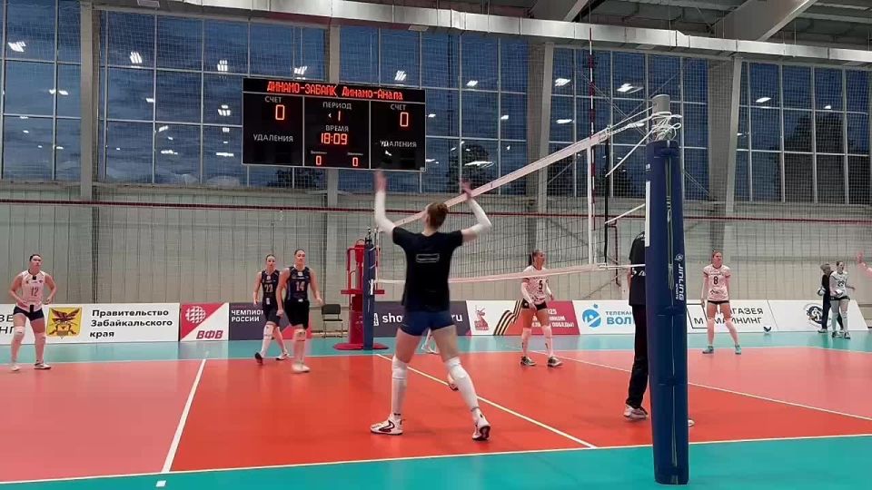 Александр Осипов: В Чите сегодня стартовал третий тур чемпионата России по волейболу высшей лиги «А»