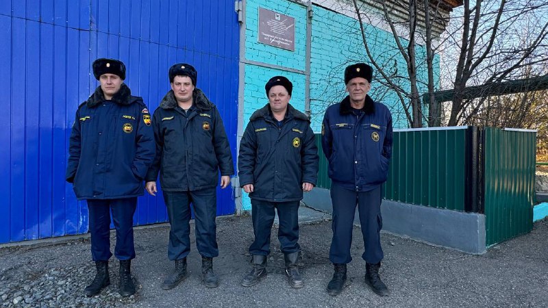 Пожарные в Забайкалье создали живой символ службы