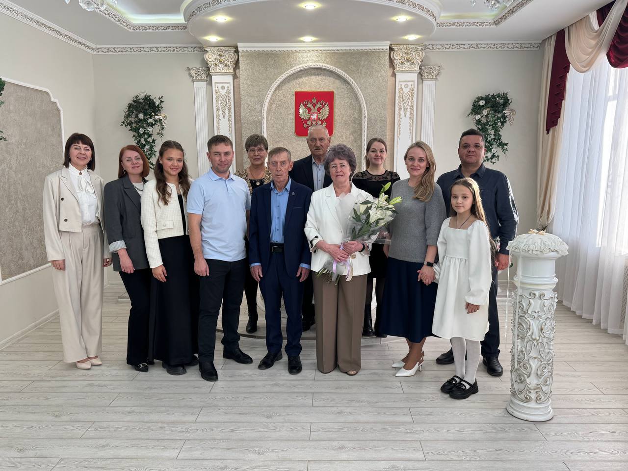 50 лет в любви, взаимопонимании и гармонии: супруги Васильевы отметили золотую свадьбу 50 лет в любви, взаимопонимании и гармонии: супруги Васильевы отметили золотую свадьбу