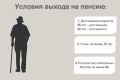 Условия выхода на пенсию: кто может рассчитывать на ранний выход