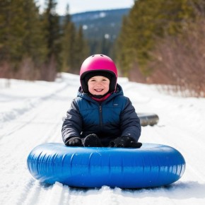Первые травмы. Ребенок выпал с тюбинга и столкнулся с человеком на трассе на байкальском горнолыжном курорте