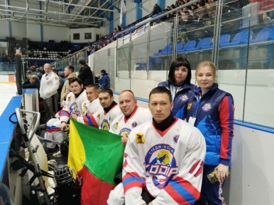 Команда по следж-хоккею «Кодар» представила Забайкальский край на Всероссийских соревнованиях