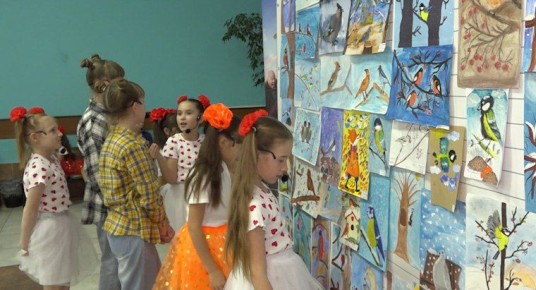 В Чите завершился конкурс творчества «Синичкин День»
