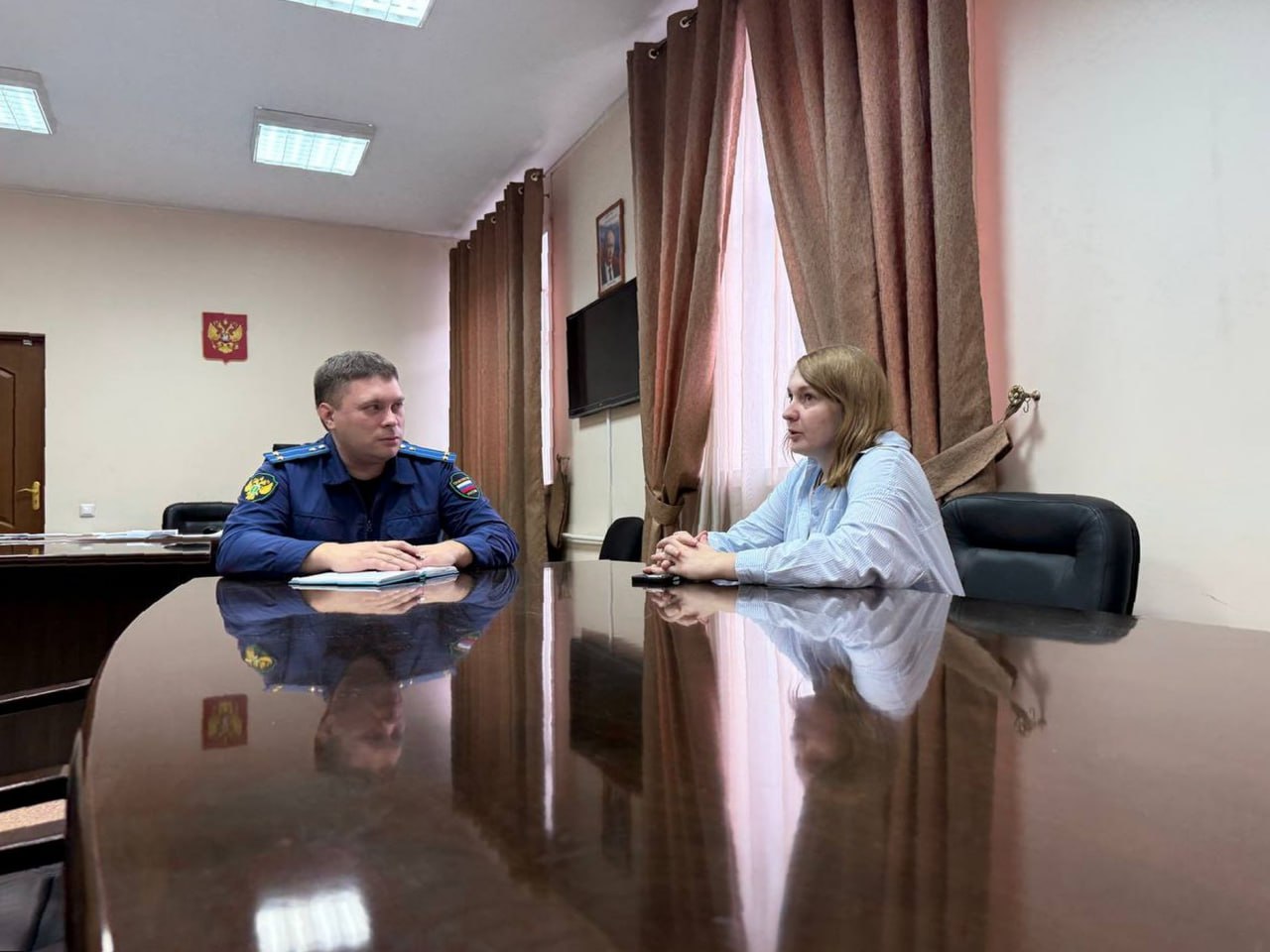 В Забайкалье прокуроры во Всероссийский день приема предпринимателей провели личные встречи с представителями бизнес-сообщества В Забайкалье прокуроры во Всероссийский день приема предпринимателей провели личные встречи с представителями бизнес-сообщества