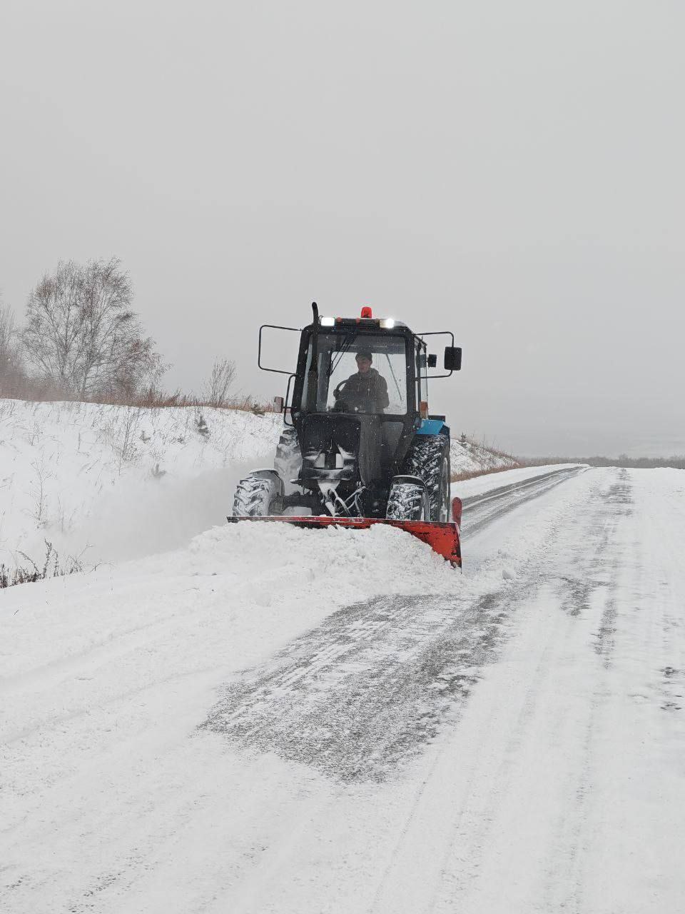 Круглосуточное дежурство организовано для уборки региональных и федеральных дорог в Забайкалье