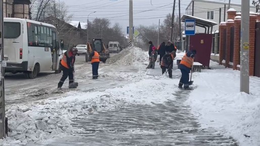 Последствия снегопада устраняются в круглосуточном режиме в Забайкалье