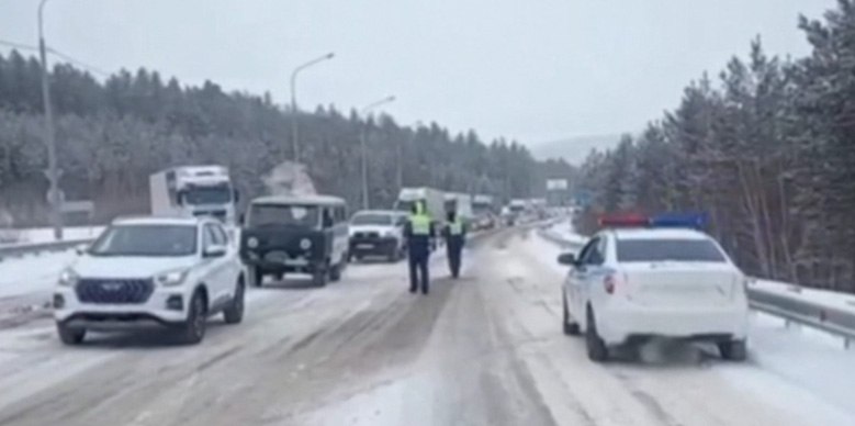 Снег выпал в 26 округах Забайкалья