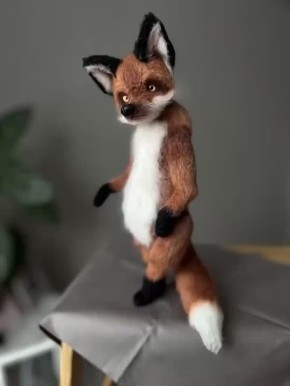 Читинка не только вяжет, но и оживляет своих героев