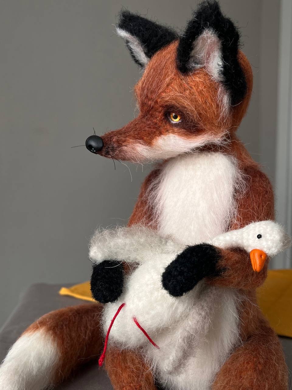 Читинка не только вяжет, но и оживляет своих героев Читинка не только вяжет, но и оживляет своих героев