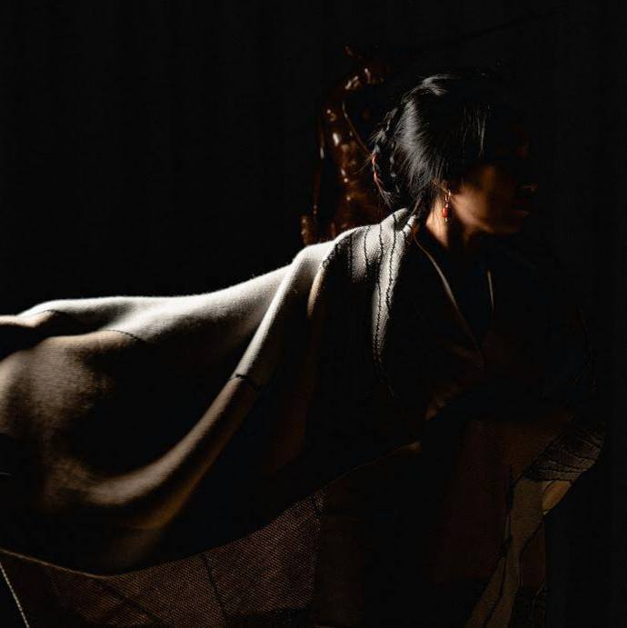 Плед из агинской шерсти соткали по картине Даши Намдакова Плед из агинской шерсти соткали по картине Даши Намдакова