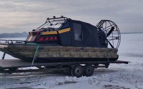 На вооружение МЧС Забайкалья поступила уникальная аэролодка «Пиранья»