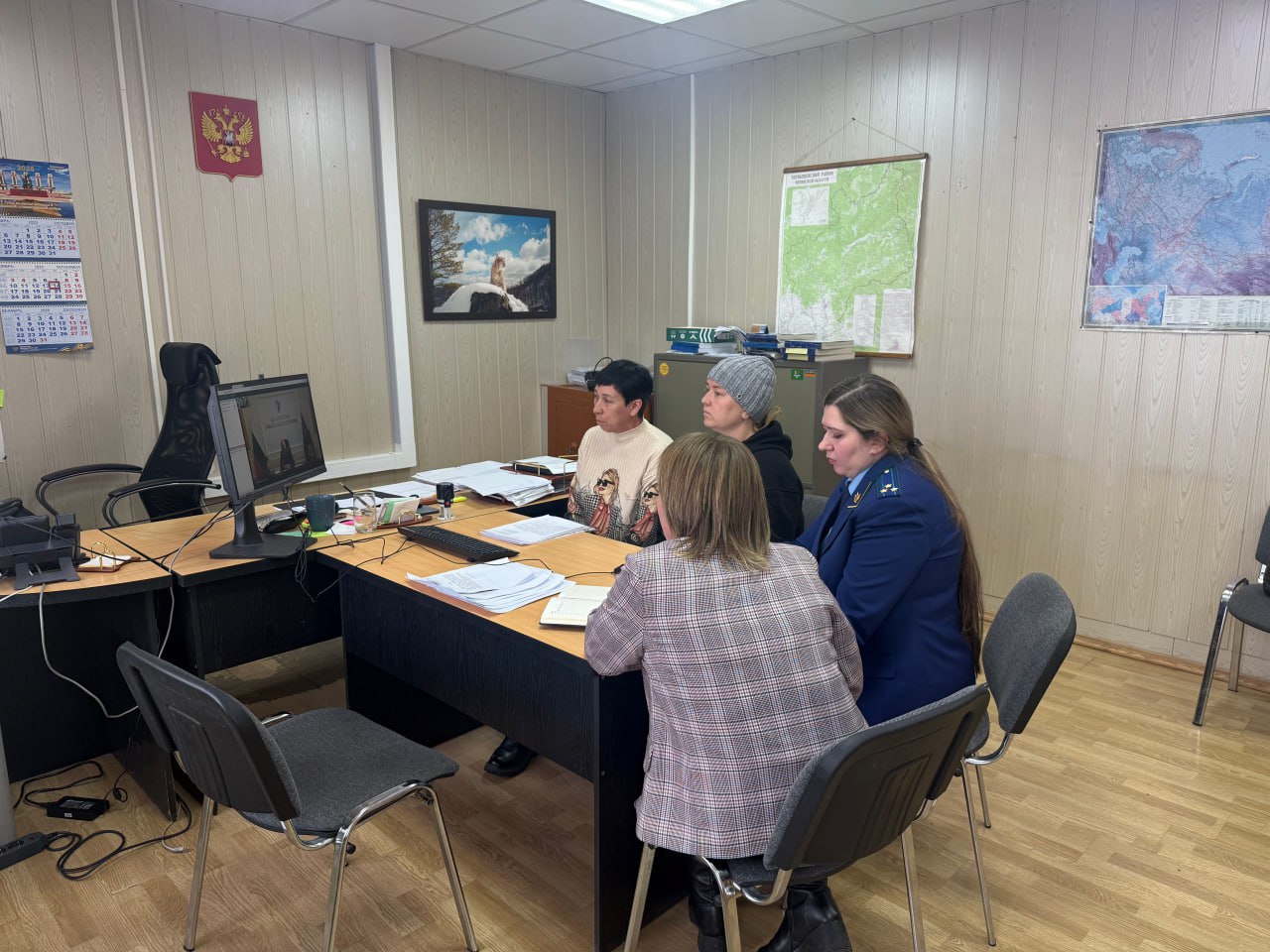 Исполняющий обязанности прокурора Забайкальского края Станислав Немцов в режиме видеоконференцсвязи провел личный прием жителей Улетовского и Чернышевского муниципальных округов Исполняющий обязанности прокурора Забайкальского края Станислав Немцов в режиме видеоконференцсвязи провел личный прием жителей Улетовского и Чернышевского муниципальных округов