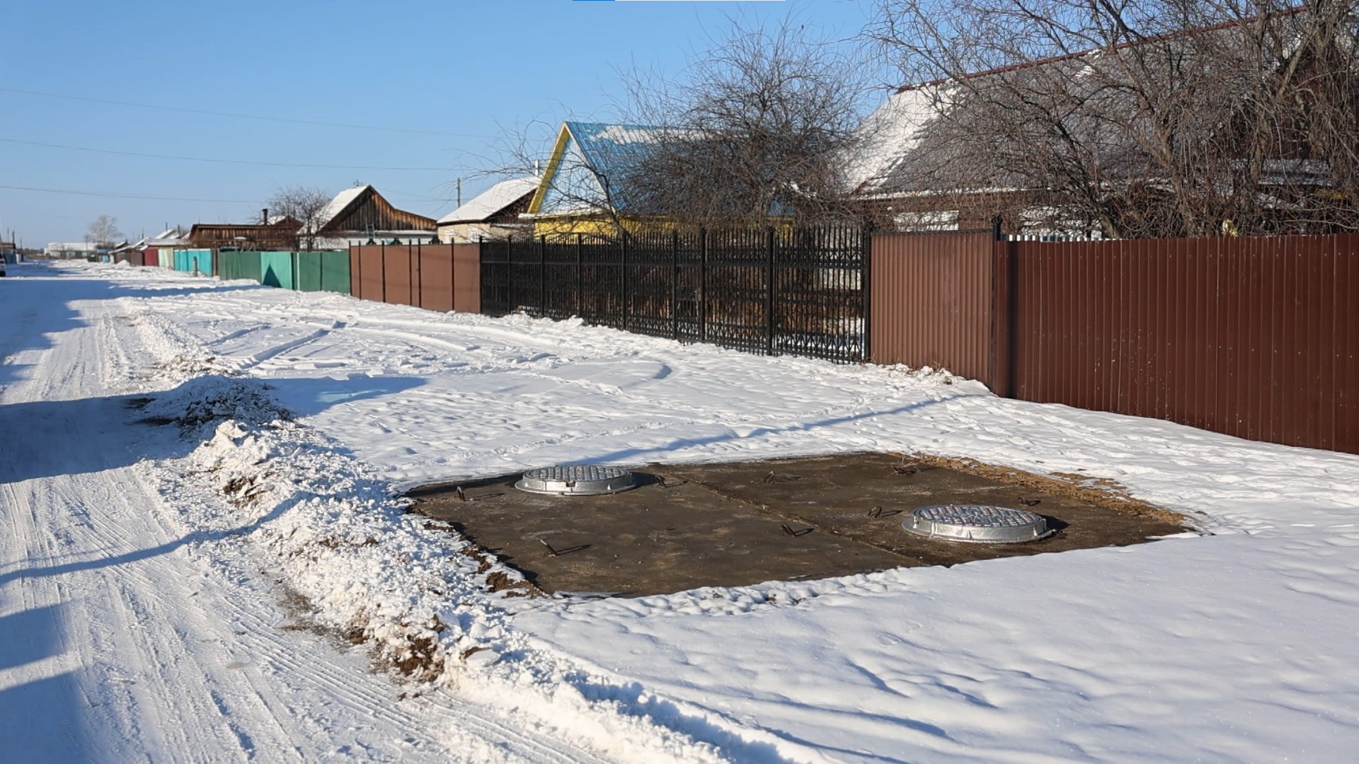 В селе Нижний Цасучей завершили капитальный ремонт участка теплотрассы