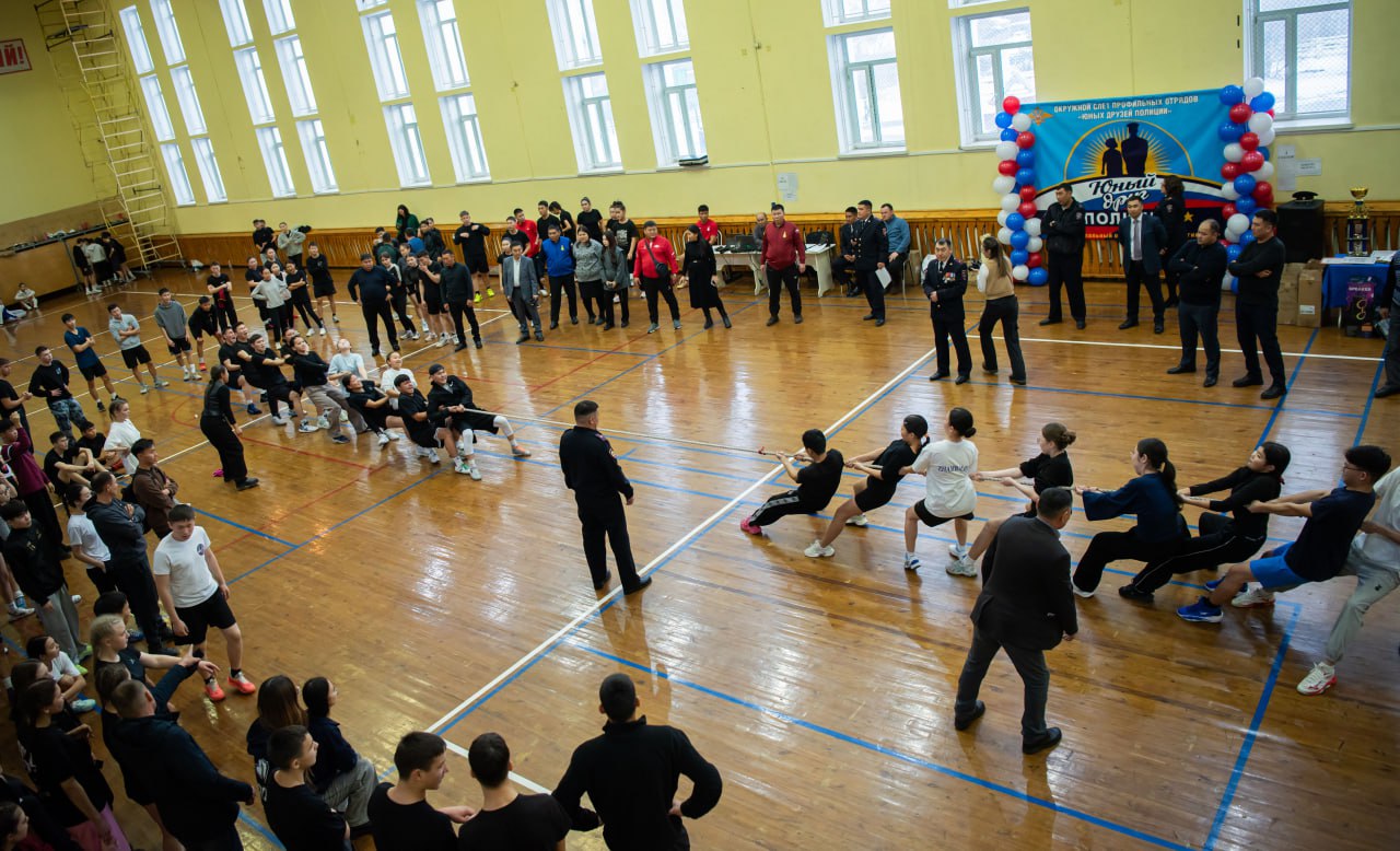 В поселке Агинское состоялся слет профильных отрядов «Юных друзей полиции» В поселке Агинское состоялся слет профильных отрядов «Юных друзей полиции»