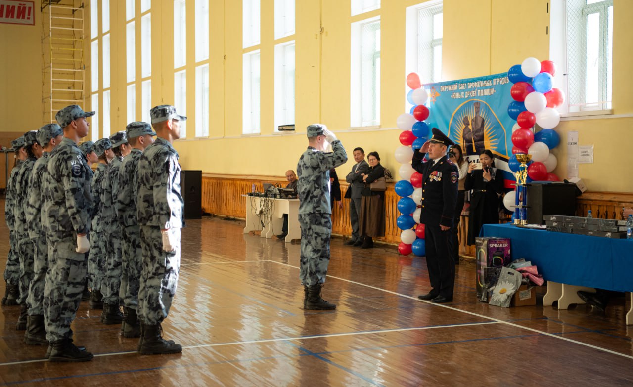В поселке Агинское состоялся слет профильных отрядов «Юных друзей полиции» В поселке Агинское состоялся слет профильных отрядов «Юных друзей полиции»