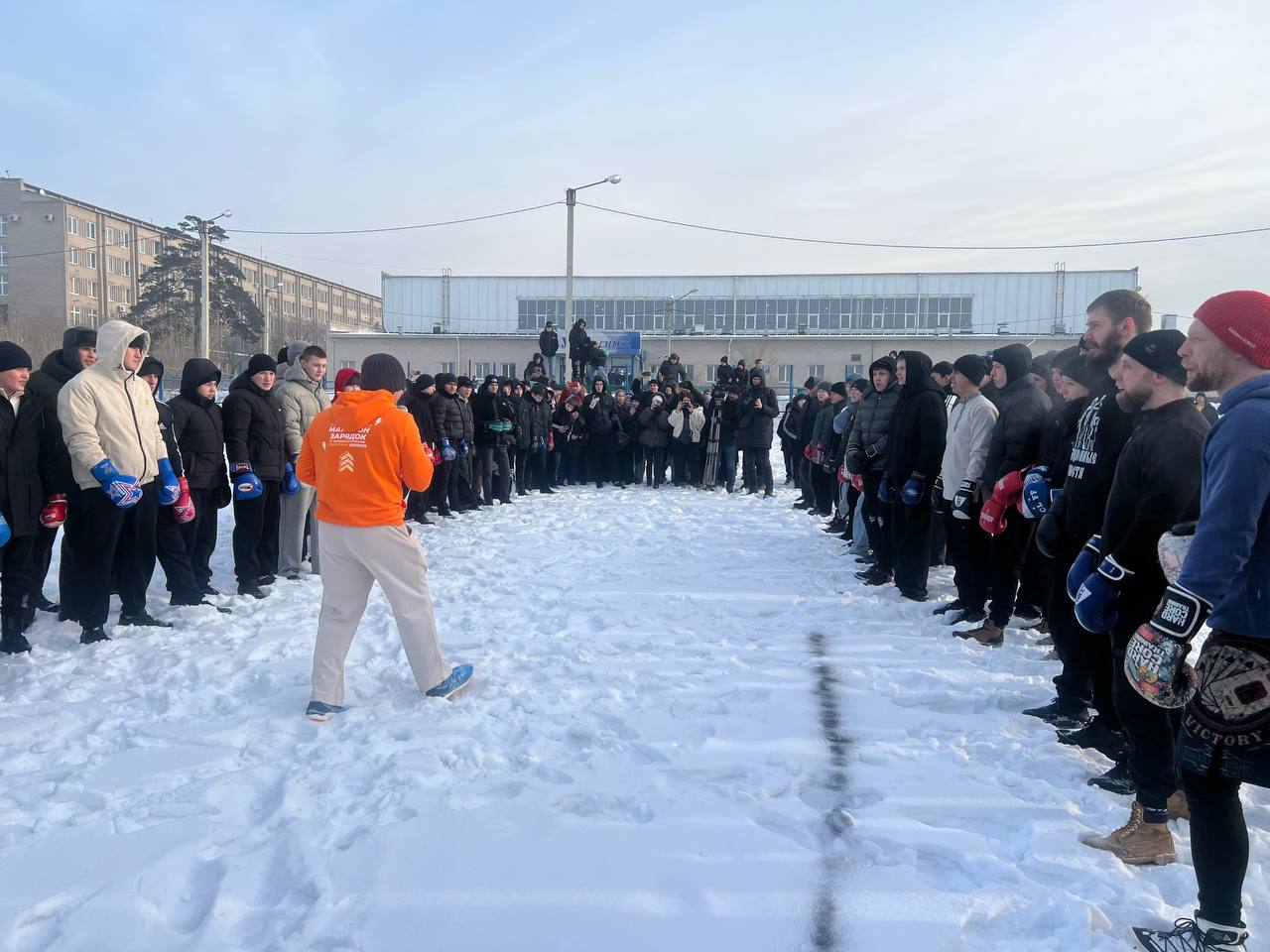 Русский форум: Забайкальские мужики встретились в кулачном бою