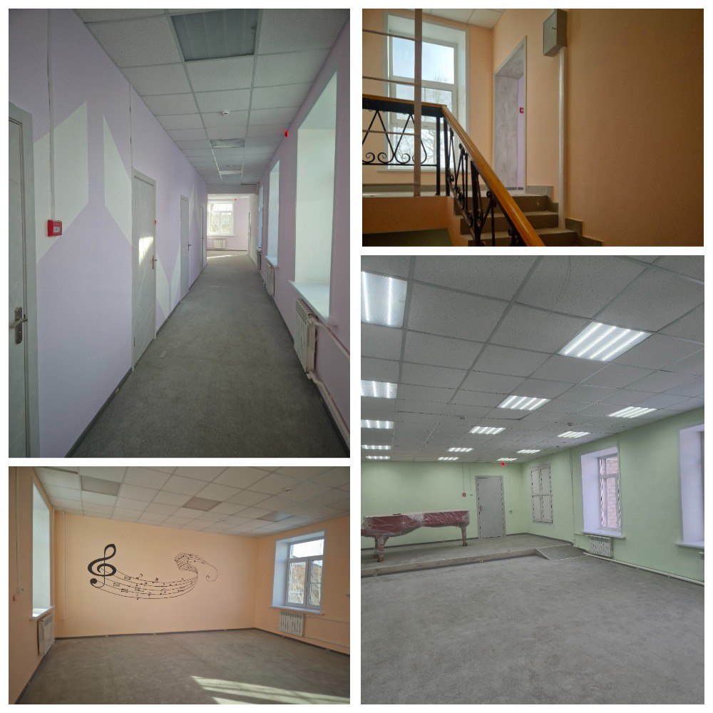 Музыкальную школу в Борзе откроют в декабре после капитального ремонта по нацпроекту «Семья»