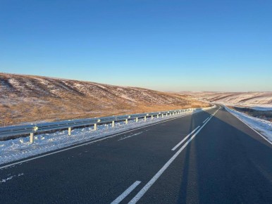 Работы по установке металлических барьерных ограждений завершили в округах Забайкалья