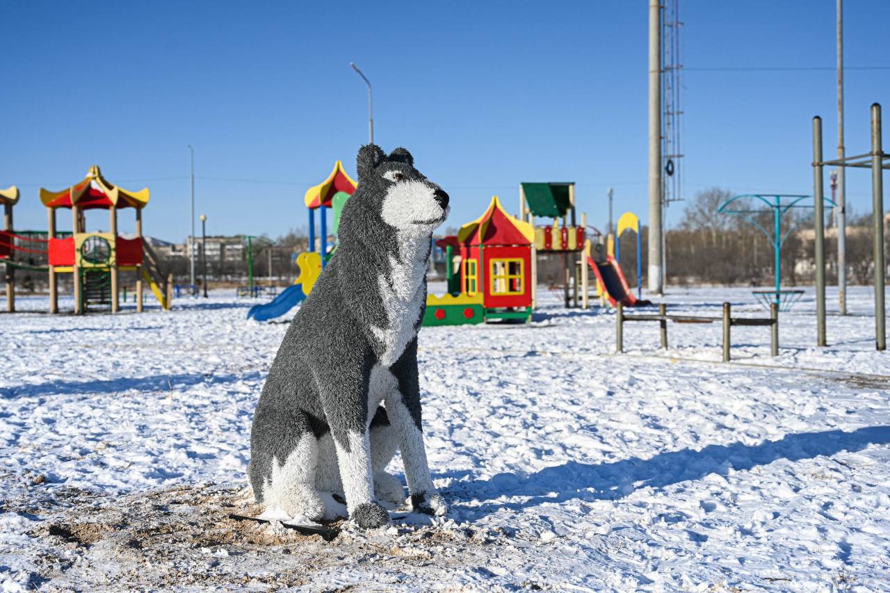 Новые арт-объекты и зоны отдыха появились в Краснокаменске Новые арт-объекты и зоны отдыха появились в Краснокаменске