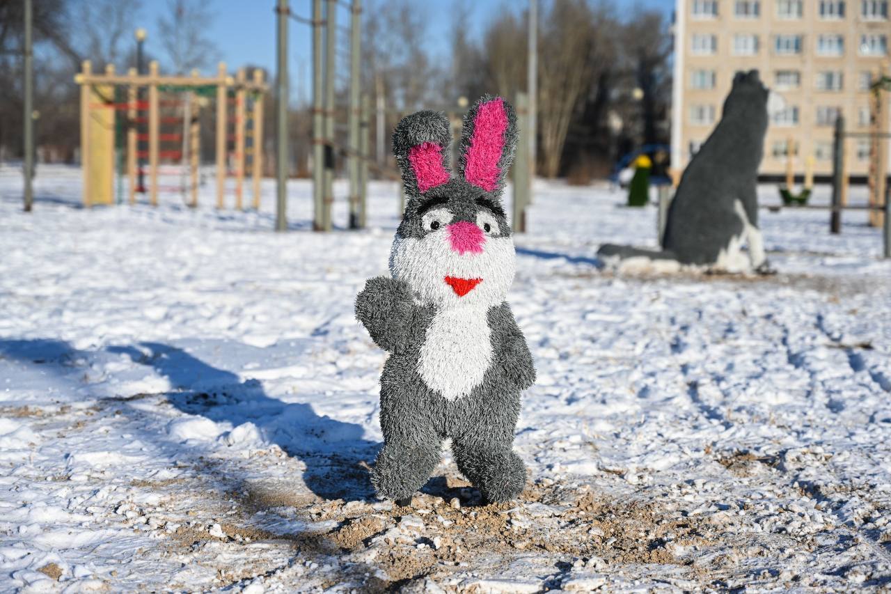 Новые арт-объекты и зоны отдыха появились в Краснокаменске Новые арт-объекты и зоны отдыха появились в Краснокаменске