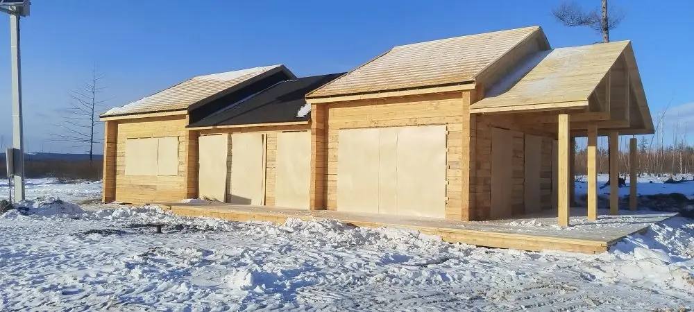 В Ивано-Арахлейском парке отделочные работы визит-центра будут проводиться в 2026 году