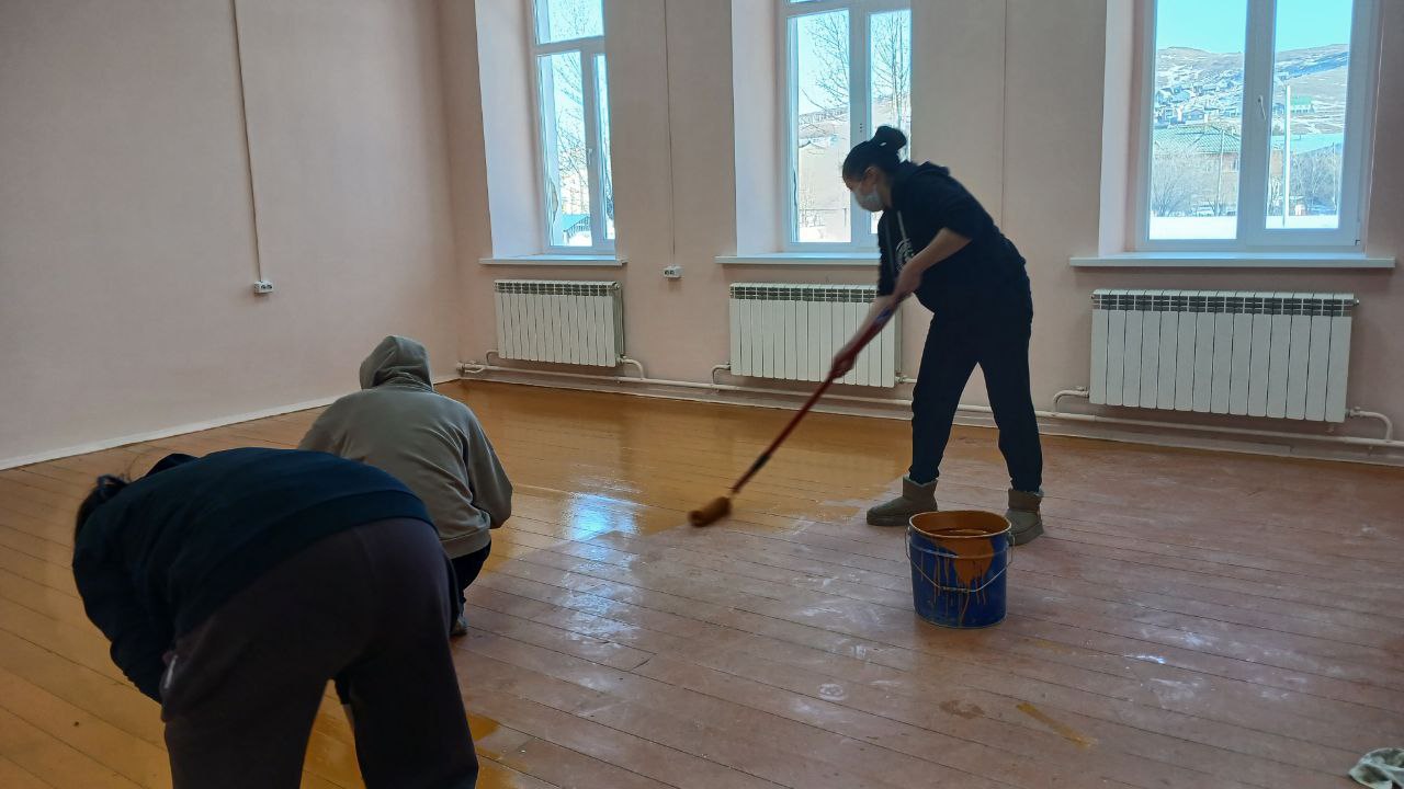 Историческое здание Агинской первой школы обретает второе дыхание Историческое здание Агинской первой школы обретает второе дыхание